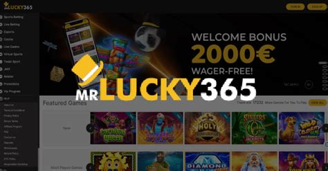 Mrlucky365 casino login